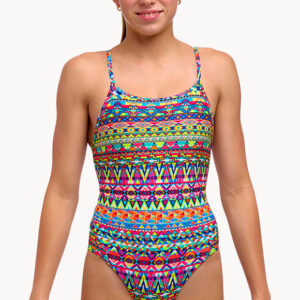 Funkita Girls Packed Up Diamond Back One Piece