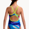 Show Funkita Girls Muscle Mad Diamond Back One Piece (image 2)
