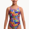 Show Funkita Girls Austin Flowers Diamond Back One Piece