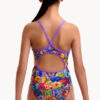 Show Funkita Girls Austin Flowers Diamond Back One Piece (image 2)