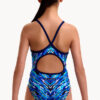 Show Funkita Girls Fur Seal Diamond Back One Piece (image 2)