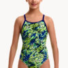 Show Funkita Girls Scaled Back Diamond Back One Piece