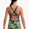 Show Funkita Girls Scaled Back Diamond Back One Piece (image 2)