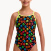 Show Funkita Girls Pawsome Diamond Back One Piece