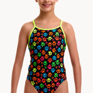Funkita Girls Pawsome Diamond Back One Piece