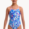 Show Funkita Girls Crystal Mess Diamond Back One Piece