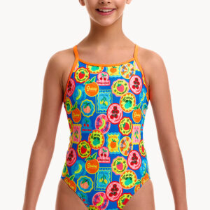 Funkita Girls Five Serves Diamond Back One Piece
