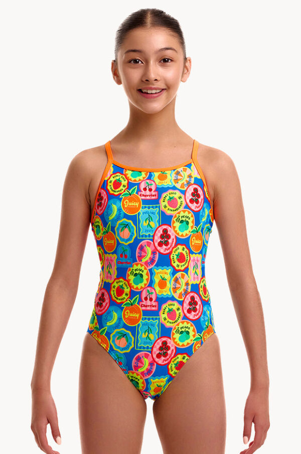 Funkita Girls Five Serves Diamond Back One Piece