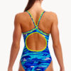 Show Funkita Pace Racer Diamond Back One Piece (image 3)