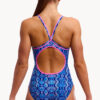 Show Funkita Blue Viper Diamond Back One Piece (image 2)