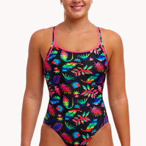 Funkita Lost Leaf Diamond Back One Piece
