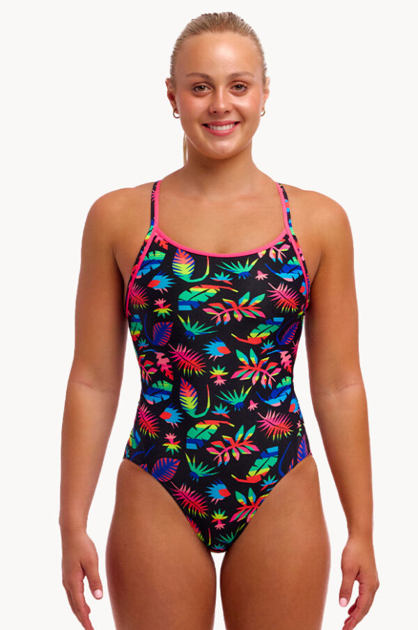 Funkita Lost Leaf Diamond Back One Piece