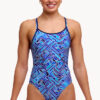 Show Funkita Blue Bits Diamond Back One Piece