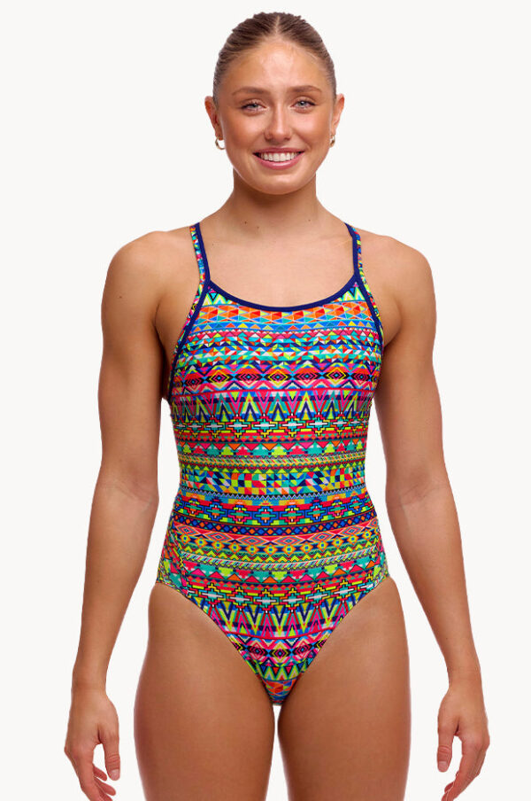Funkita Packed Up Diamond Back One Piece
