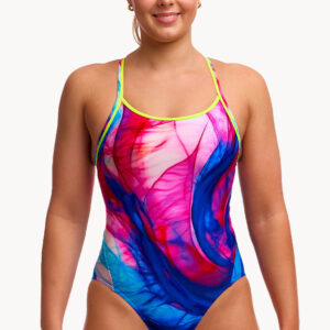 Funkita Muscle Mad Diamond Back One Piece