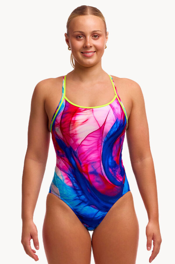Funkita Muscle Mad Diamond Back One Piece