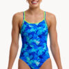 Show Funkita Try Blue Diamond Back One Piece