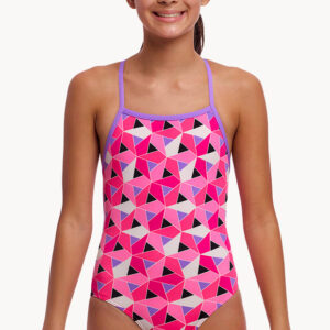 Funkita Girls Ninja Star Strapped In One Piece