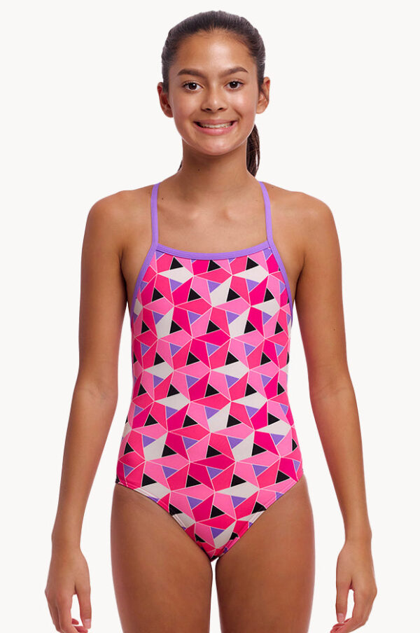 Funkita Girls Ninja Star Strapped In One Piece