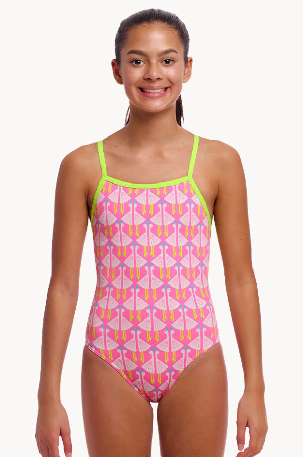 Funkita Girls Duck Duck Goose Strapped In One Piece