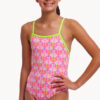 Show Funkita Girls Duck Duck Goose Strapped In One Piece (image 3)