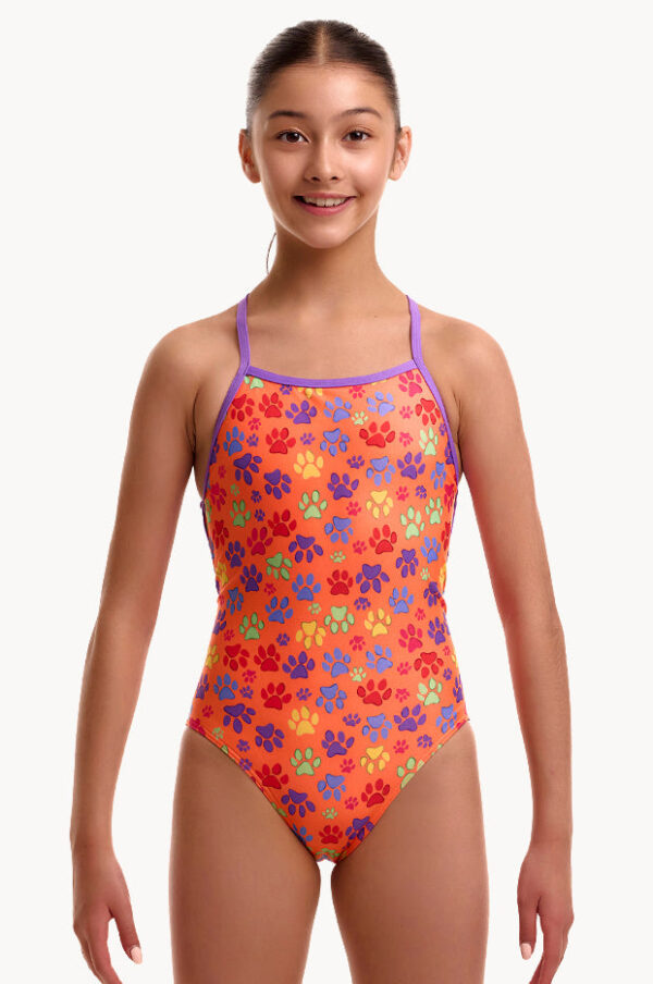 Funkita Girls Paw Paw Strapped In One Piece