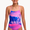 Show Funkita Girls Ride Time Tie Me Tight One Piece
