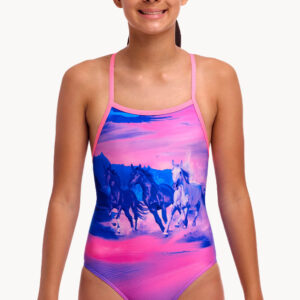 Funkita Girls Ride Time Tie Me Tight One Piece