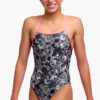 Show Funkita Girls Nights Rose Tie Me Tight One Piece (image 3)