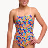 Show Funkita Girls Killer Flowers Tie Me Tight One Piece (image 3)