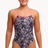 Show Funkita Nights Rose Tie Me Tight One Piece (image 2)