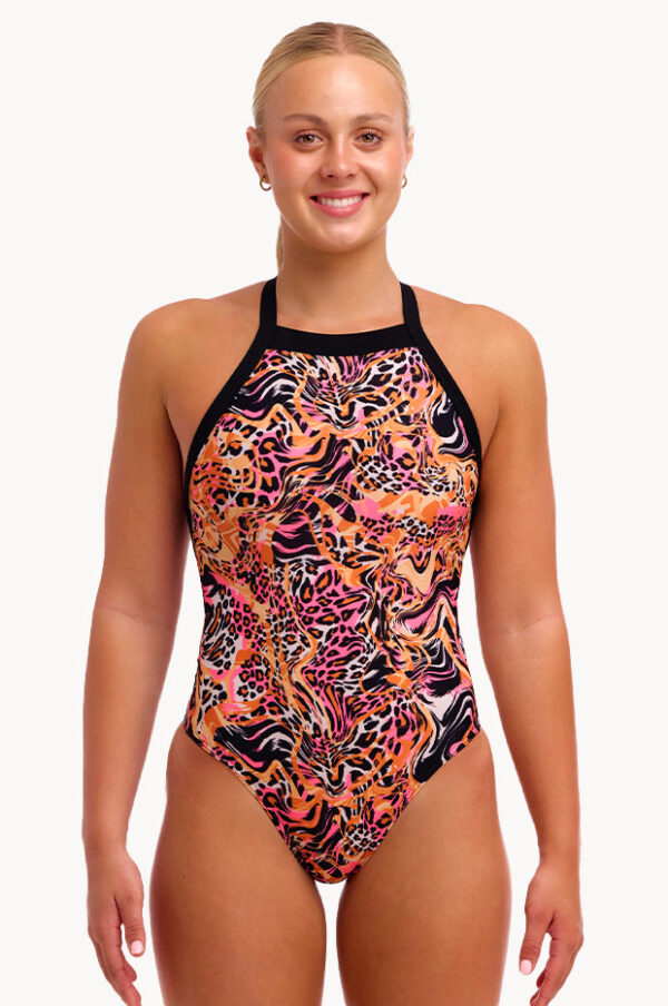 Funkita Tipsy Tiger Sky Hi One Piece