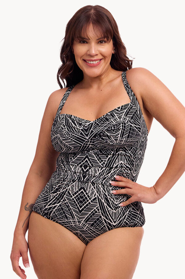 Funkita Space Signals DD/E Cup Twist Front One Piece