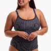 Show Funkita Pin Stripe Locked In Lucy One Piece