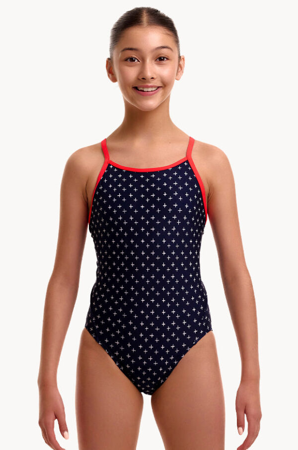 Funkita Girls Very Cross Diamond Secure One Piece