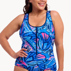 Funkita Soaring Hi DD/E Cup Zip Front One Piece