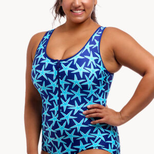 Funkita See Stars DD/E Cup Zip Front One Piece