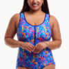 Show Funkita Dragons Den DD/E Cup Zip Front One Piece