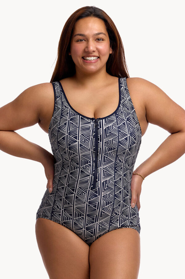 Funkita Stickler DD/E Cup Zip Front One Piece