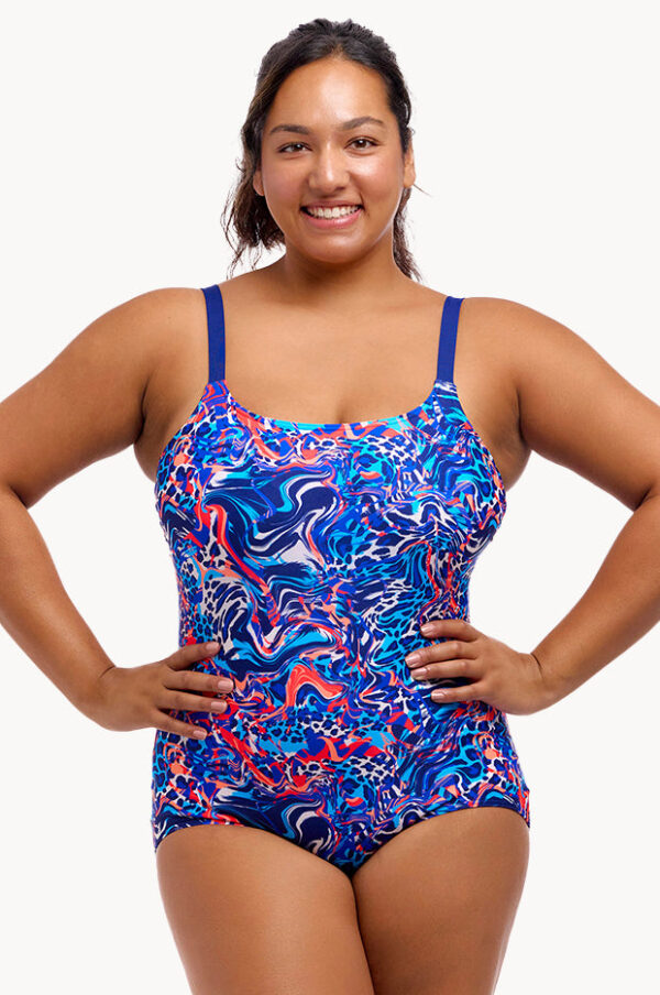 Funkita Mad Cat Scoop Neck One Piece
