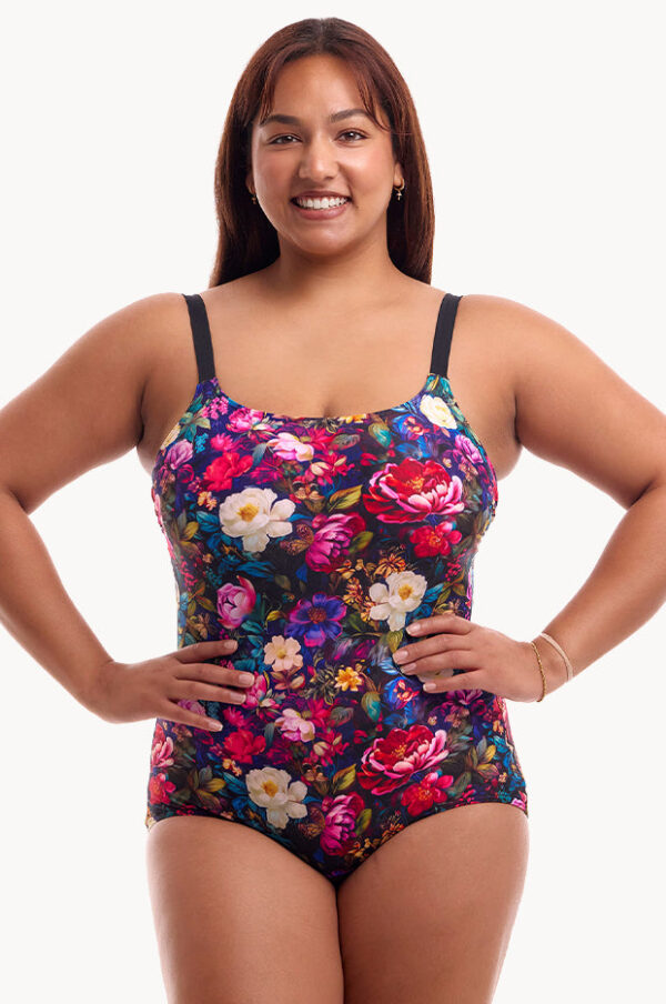 Funkita Bed Of Roses Scoop Neck One Piece