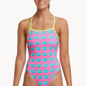 Funkita Ladies Strapped In One Piece Kiss Kiss