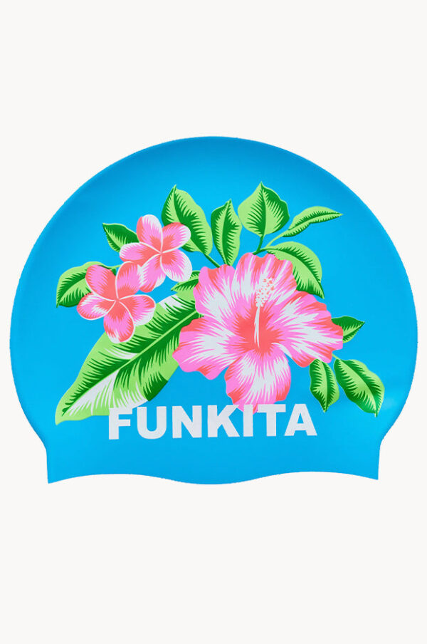 Funkita Blue Hawaii Swim Cap