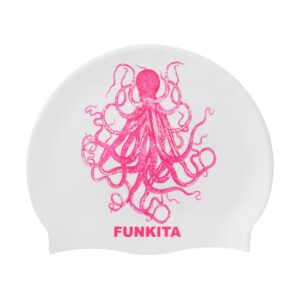 Funkita Silicone Swimming Cap Octomus Pink