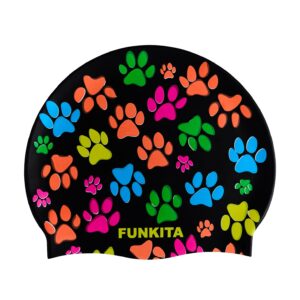 Funkita Silicone Swimming Cap Pawsome