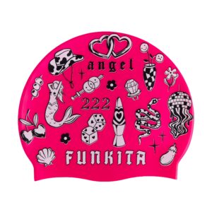Funkita Silicone Swimming Cap Sketchy
