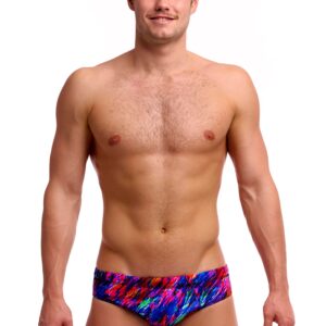 Funky Trunks Men’s Seamed Brief Big Bang
