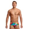Show Funky Trunks Men’s Seamed Brief Falling Colours