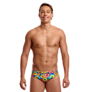 Funky Trunks Men’s Seamed Brief Five Serves