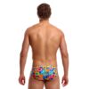Show Funky Trunks Men’s Seamed Brief Five Serves (image 3)